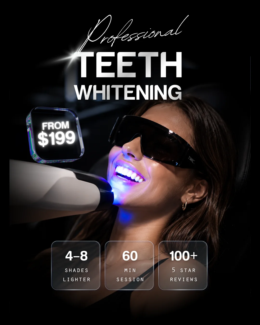 The Whitening Co paid social creative
